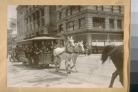 Same time. Last horse car on Market St