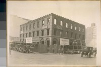 The last of the old Chinese Building. N.W. cor. Montgomery & Calif. Sts. March 1926