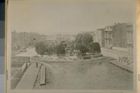 South Park bet. 2nd & 3rd Sts. and Bryant & Brannan Sts. in 1875 from 2nd St