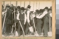 Photo same with the Supervisors in their shirt sleeves. [Groundbreaking for the new City Hall.]