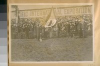 P.P.I. Ex. [Panama-Pacific International Exposition] - 1911; Pres. Taft breaking ground in Golden Gate Park