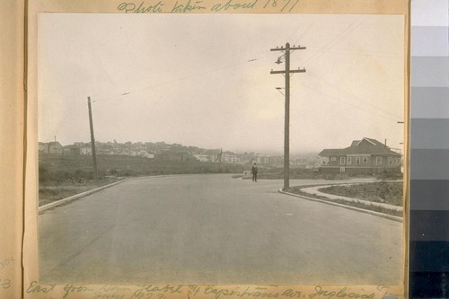 East from San [Santa?] Ysabel and Capistrano Ave. Ingleside [?]. July 1923