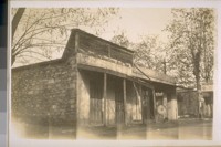 Jany. 24/29. 2 stone buildings on the Main St. at Murphy's Camp, Calaveras Co. Built in 1854 by P.L. Tran