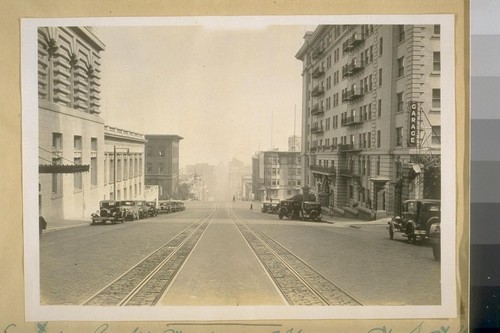 East on Calif. St. from Mason St. Sept. 1929