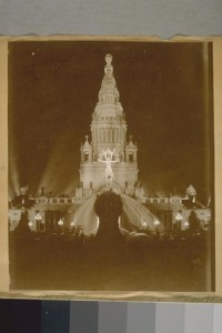 P.P.I. Ex. [Panama-Pacific International Exposition] 1915 Tower of Jewels