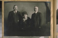 Police Judge Owens and wife and friend, 1920