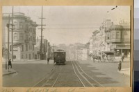 West on Calif. St. from Leavenworth St