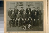 No. 2 Truck Co. Southside of Broadway between Stockton and Dupont Sts. 1890