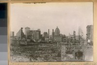 Looking East from Mason bet. Geary and Ellis Sts., April 18-06