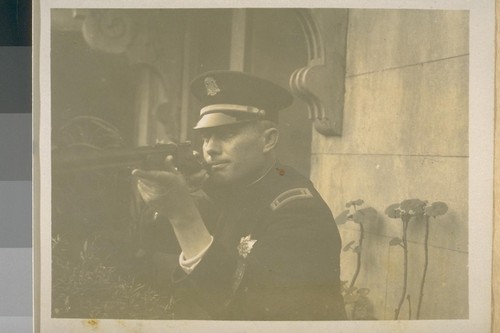 Capt. of Police A. W. Layne, San Francisco, 1924