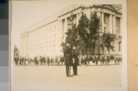 Nov. 3/28. [The annual inspection of the San Francisco] Police Dept. with Capt. Fred Lemon and Chief of Police W. J. O'Brien