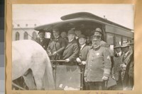 Same time. Last horse car with Harry Jones by the side of the Mayor--Sergt. Owen Gorman