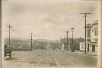 South on Mission St. from Bosworth St. Nov. 1925