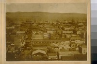View down Sacramento St. 1856