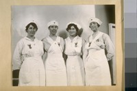 National Democratic Convention, June 28th, 1920. [Nurses from the first aid station]