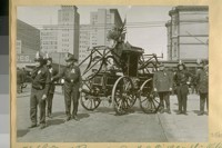 N.S.G. [Native Sons of the Golden] West Parade, Sept. 9th, 1920. The Veteran Firemen on Steuart St. near Mission St