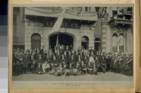 A Group of Exempt Firemen in front of their Headquarters. Taken in the year 1893