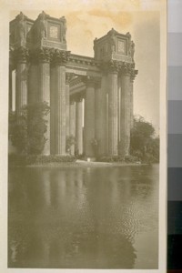 Art Bldg. P.P.I. Ex. [Panama-Pacific International Exposition] - 1915. [Palace of Fine Arts.]