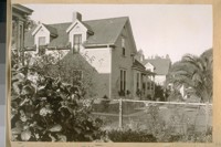 The homes of Officers at the Presidio, built about 1860
