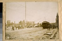 Looking East from Market and Main St., April 18-06