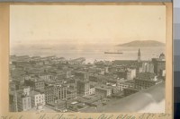 N.E. from the Standard Oil Bldg. S.W. cor. of Bush & Sansome St. May 1923