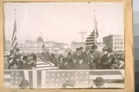 Photo same Mayor Rolph Jr. [speaking at groundbreaking for the new City Hall.]
