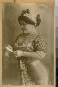 Miss Luria Tetrazgini [Luisa Tetrazzini] in 1912