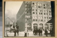 Waterhouse and Lester fire, north side of Howard bet. 1st & 2nd Sts. about 1896