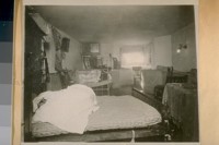 The window you see at the end of this room is the one Det. Sergt. Vernon Van Matre was entering when Joe Tanko shot him in the leg and then Tanko ran up the stairs and met Roney who killed him