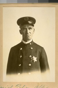 Special Police Officer Andrew Briggs, Dec. 1922