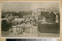 Main entrance to old Woodward's Gardens taken about 1877. West side of Mission St. from Ridley St. half way to 15th St
