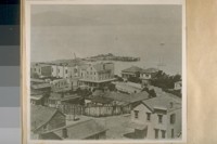 North from Telegraph Hill showing Old Meigg's Wharf in 1870