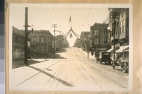 South on Fillmore St. from Fulton St. Feb. 1928