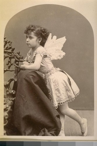 Actress of about 1870 [child]. Fay Templeton [?]