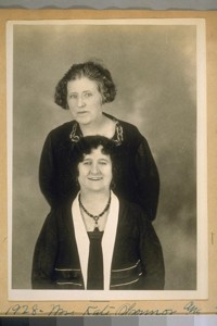July 1928 - Mrs. Kate O'Connor and Mrs. Katherin Sullivan, two of the S.F. [San Francisco] Police Women