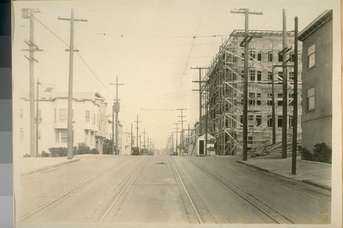 East on Greenwich St. from Broderick St. Jany 1927