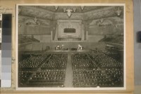 Dec. 31/30. The last farewell address to the S.F. [San Francisco] Police & Fire Depts. at the Civic Center Auditorium