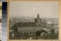 St. Mary's Church, N. E. Cor. Dupont and Calif. After the Earth Quake of 1868