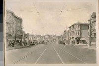 North on Mission St. from Poecita [Precita] Ave. Aug. 1927