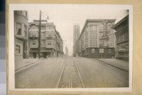 East on Clay St. from Leavenworth. Aug. 1929