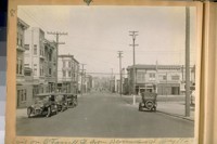 East on O'Farrell St. from Devisadero [Divisadero] St. May 1923