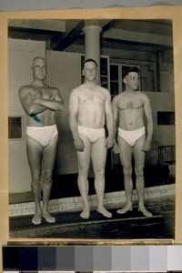 Lieut. P. Richter, Chas. Greenfield, Geo. Voison