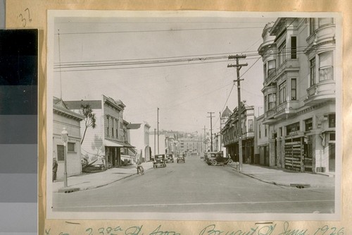 East on 23rd St. from Bryant St. June 1926