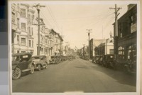 East on Post St. bet. Steiner & Fillmore Sts. March 1929