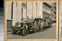 May 4/24, Truck #1 - San Francisco Fire Dept. Taken in front of the Savings Union Office Mercantile Trust Co