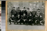 L to R. Top Row: Von Sooster - Gleeson - Zaun - Hipley - Mallon - Hyland - Danahy - Rauen - Det. Sergt. H. Walsh - Silva - Johnson & Brosnan, 1921