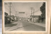 North on San Bruno Ave. from County Line. Feb. 1928