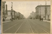 North on Valencia St. from 23rd St. Dec. 1924