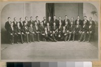 Officers and members of New Broderick Engine Co. #1--at South San Francisco now called Bay View in 1870