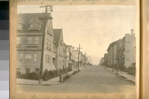 East on Clay St. from Arguello Blvd. Dec. 1922